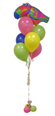  zmir Karyaka iek gnderme sitemiz gvenlidir  Sevdiklerinize 17 adet uan balon demeti yollayin.