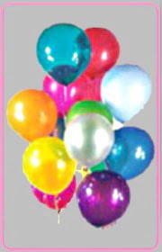  zmir Karyaka iek siparii vermek  15 adet karisik renkte balonlar uan balon